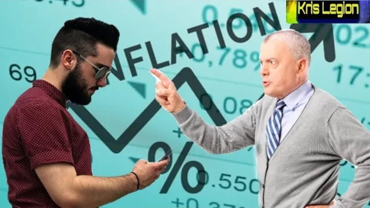 KRIS LEGION-It's All your FAULT! Millenials blamed for inflation.