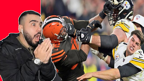 Soccer Fan Reacting To The NFL Fights