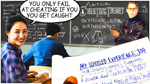 109: Cheaters, Cheaters Everywhere | My schooled experience - Cracks in the Ivory Tower