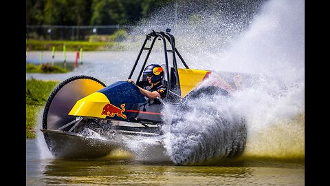 F1 Drivers Race Swamp Buggies