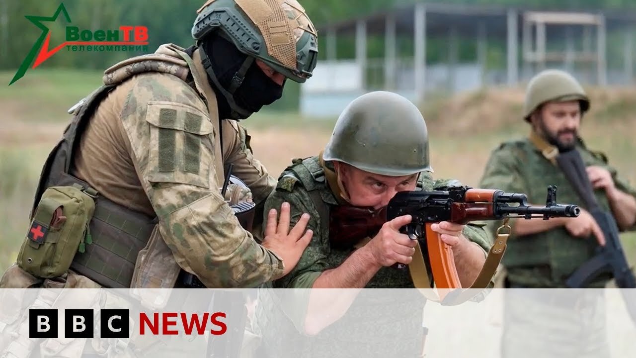 Russian mercenary group Wagner ‘training troops in Belarus’ - BBC News