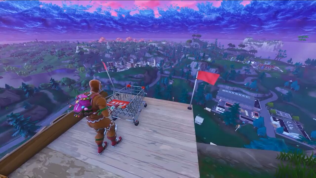 The MAX TRICK SCORE in Fortnite battle royale