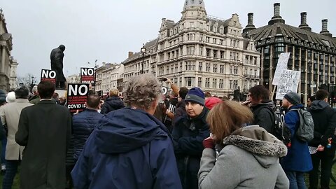 Big Brother Watch Anti Vax Pass Protest