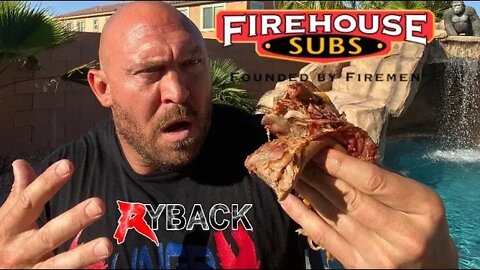 Firehouse Subs Beef Brisket Cheddar Double Meat Sandwich Review - Ryback Its Feeding Time