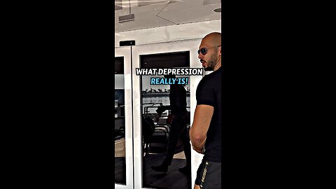 Andrew Tate reveals what depression is!