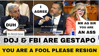 Marsha Blackburn SCOLDS Garland - You Don't Investigate or Prosecute Left Wing Domestic Terrorists