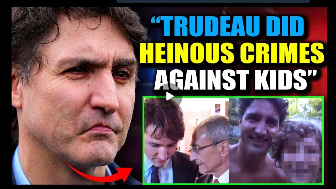 Justin Trudeau Facing Life in Prison on Child Murder Charges 🤔 if He Loses Election