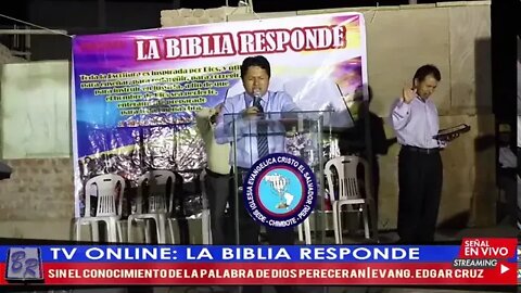 SIN EL CONOCIMIENTO DE LA PALABRA DE DIOS PERECERÁN - EVANG. EDGAR CRUZ | TV LA BIBLIA RESPONDE