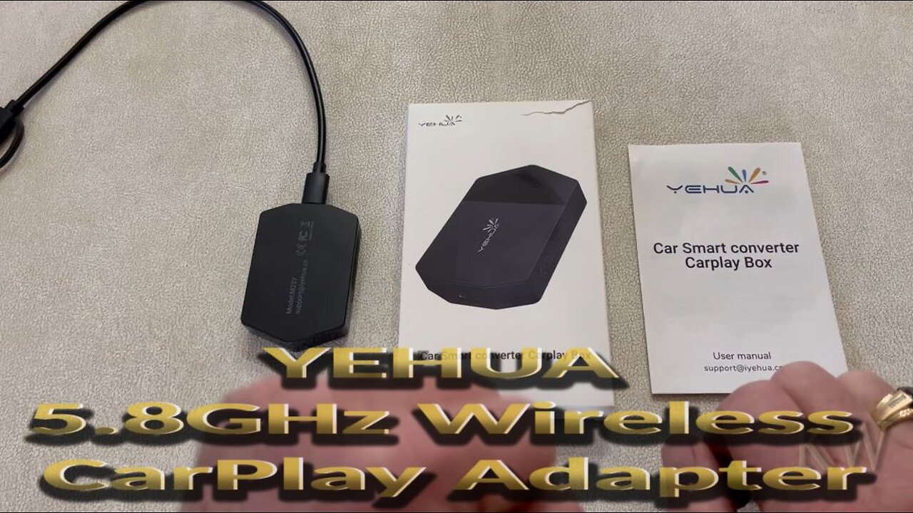 YEHUA 5 8GHz Wireless CarPlay Adapter