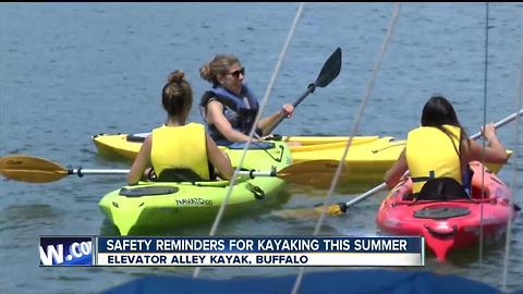 Making sure your life jacket is kayak ready!