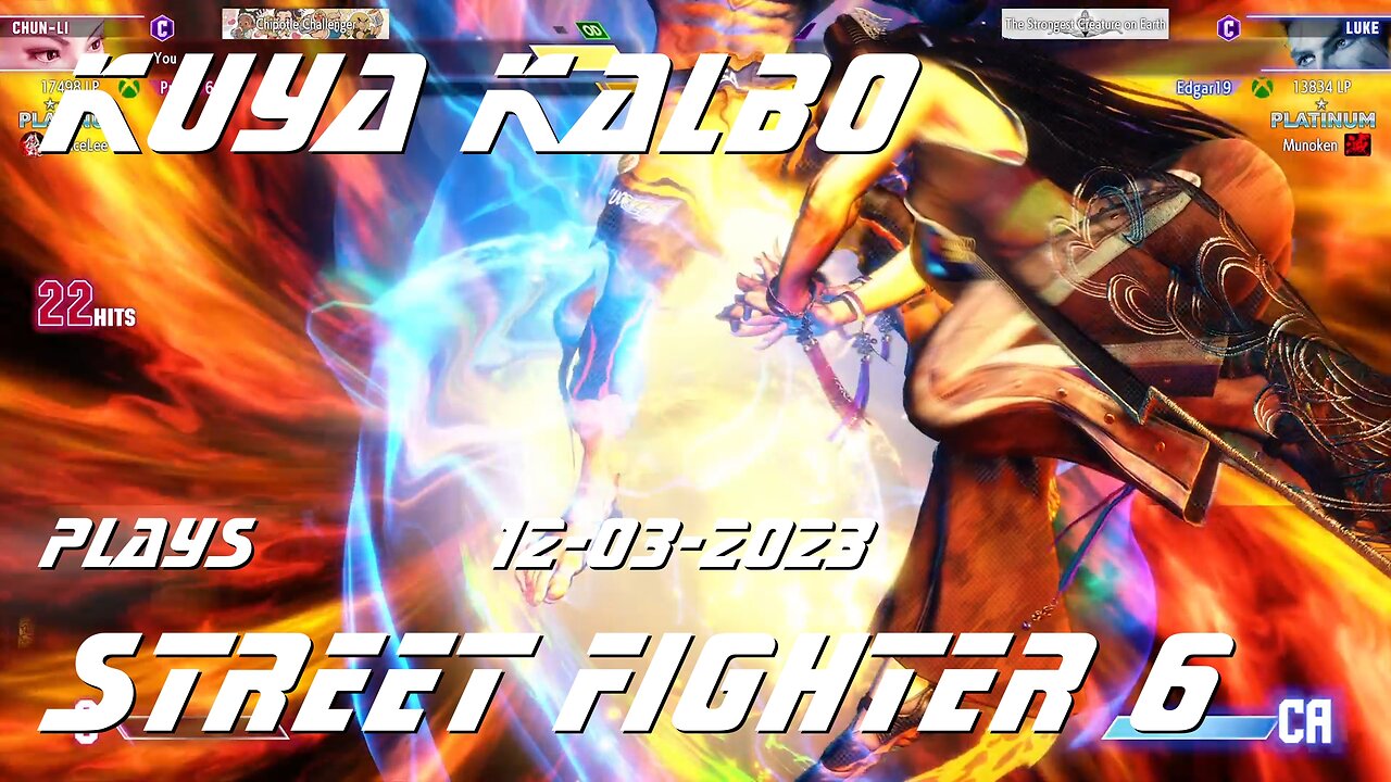 Kuya Kalbo plays Chun Li Street Fighter 6 as Puyat 12-03-2023