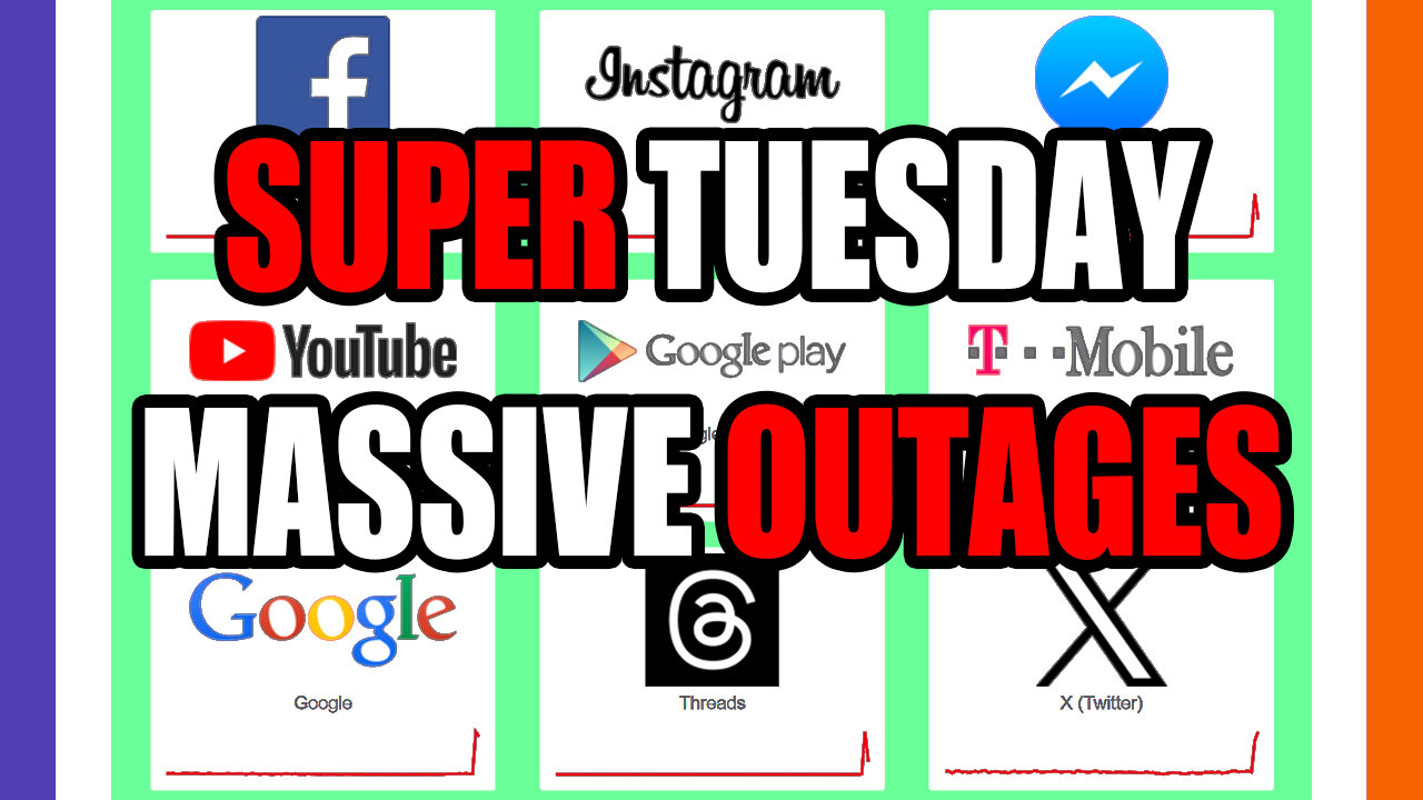 🚨BREAKlNG: MASSIVE OUTAGES On Super Tuesday 🟠⚪🟣