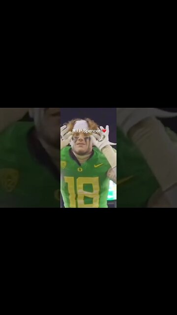 RIP Spencer 🙏 #spencer #oregon #sports