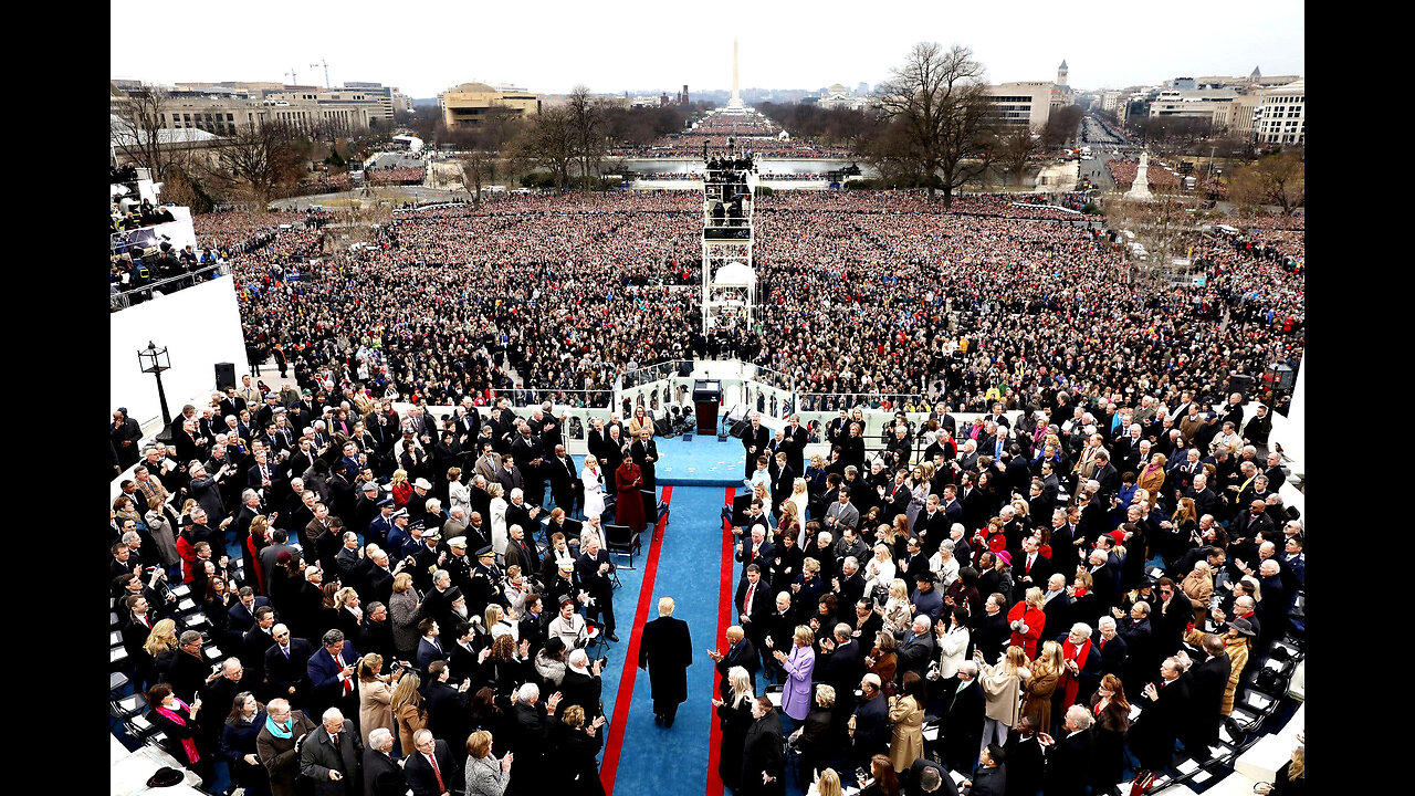 Donald J. Trumps Inauguration in 2017