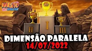 Dimensão Paralela em busca da vitória 15/07/2022 #narutoonline