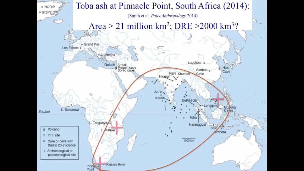 Volcanic Winter, Population Bottlenecks, and Human Evolution