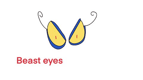 Beast eyes