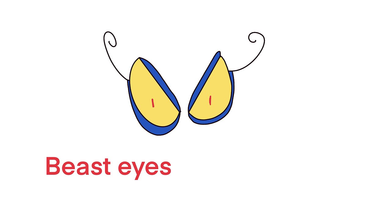 Beast eyes