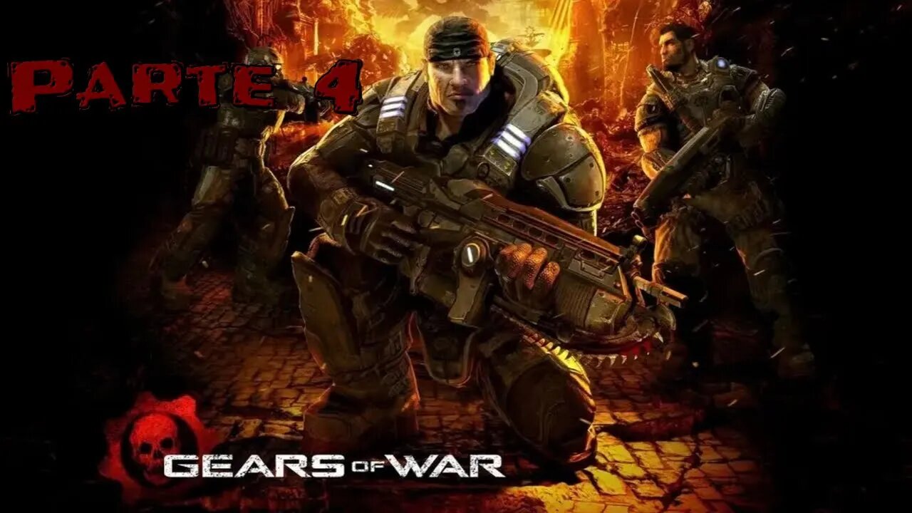 Gears of War: Mais que monstro é esse! (Parte 4) (Playthrough) (No Commentary)