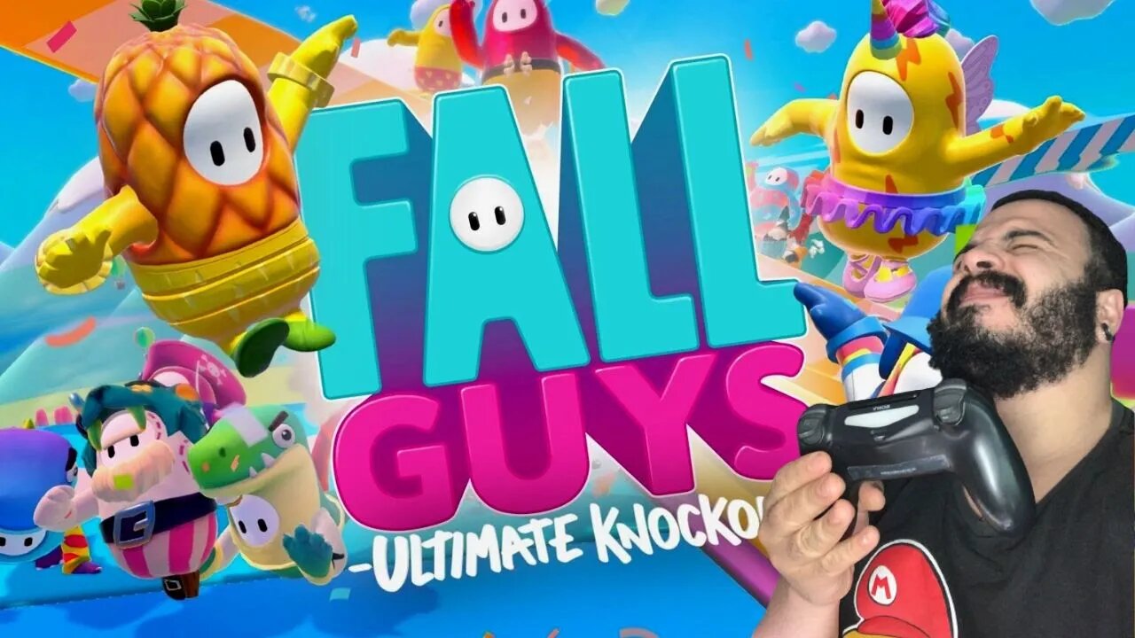 FALL GUYS | HOJE SIM... HOJE SIM... HOJE... | Gameplay | PS4 | PT-BR #fallguys