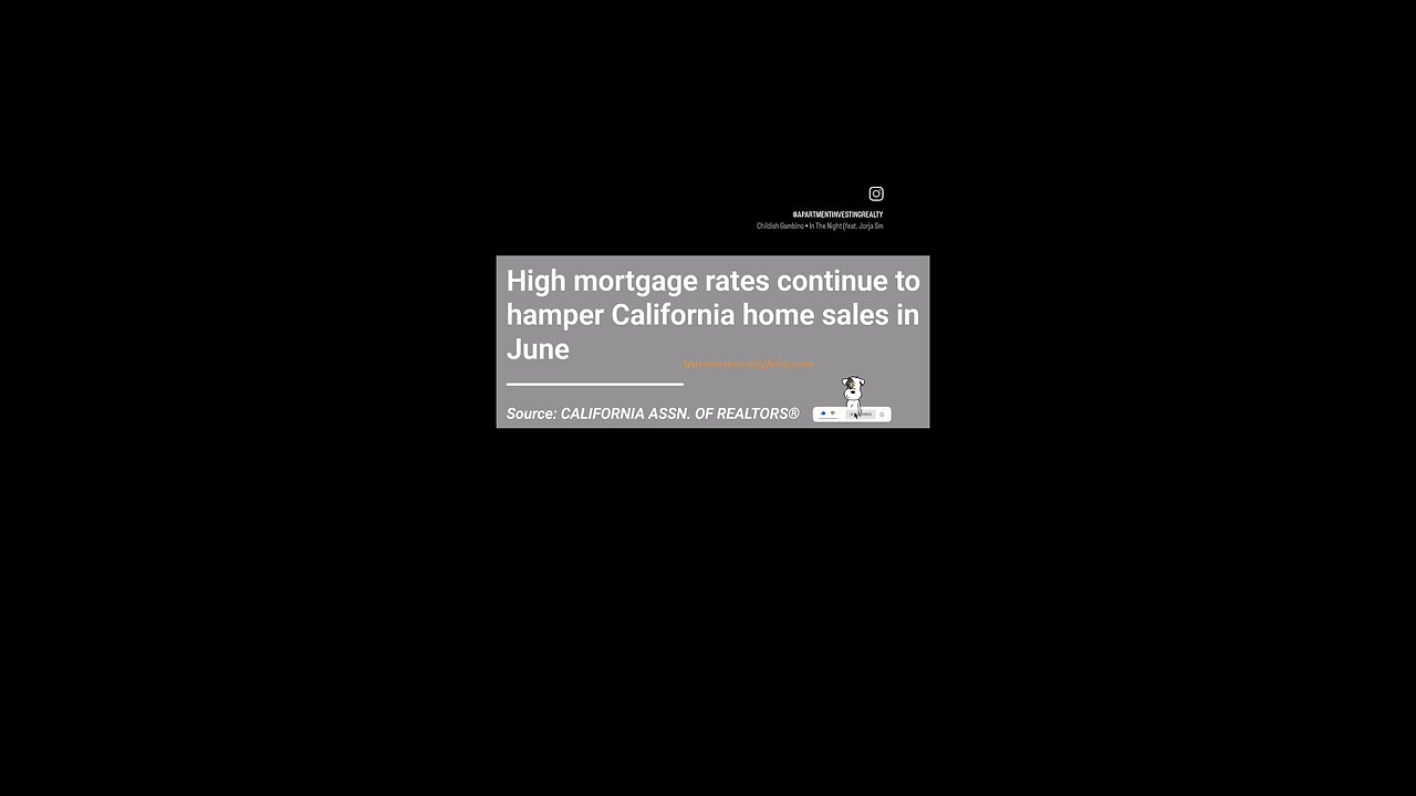 High Mortgage Rates Continue