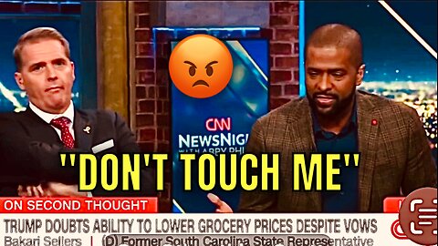 WOW! Scott Jennings WARNS CNN Guest to NOT TOUCH HIM! 😮