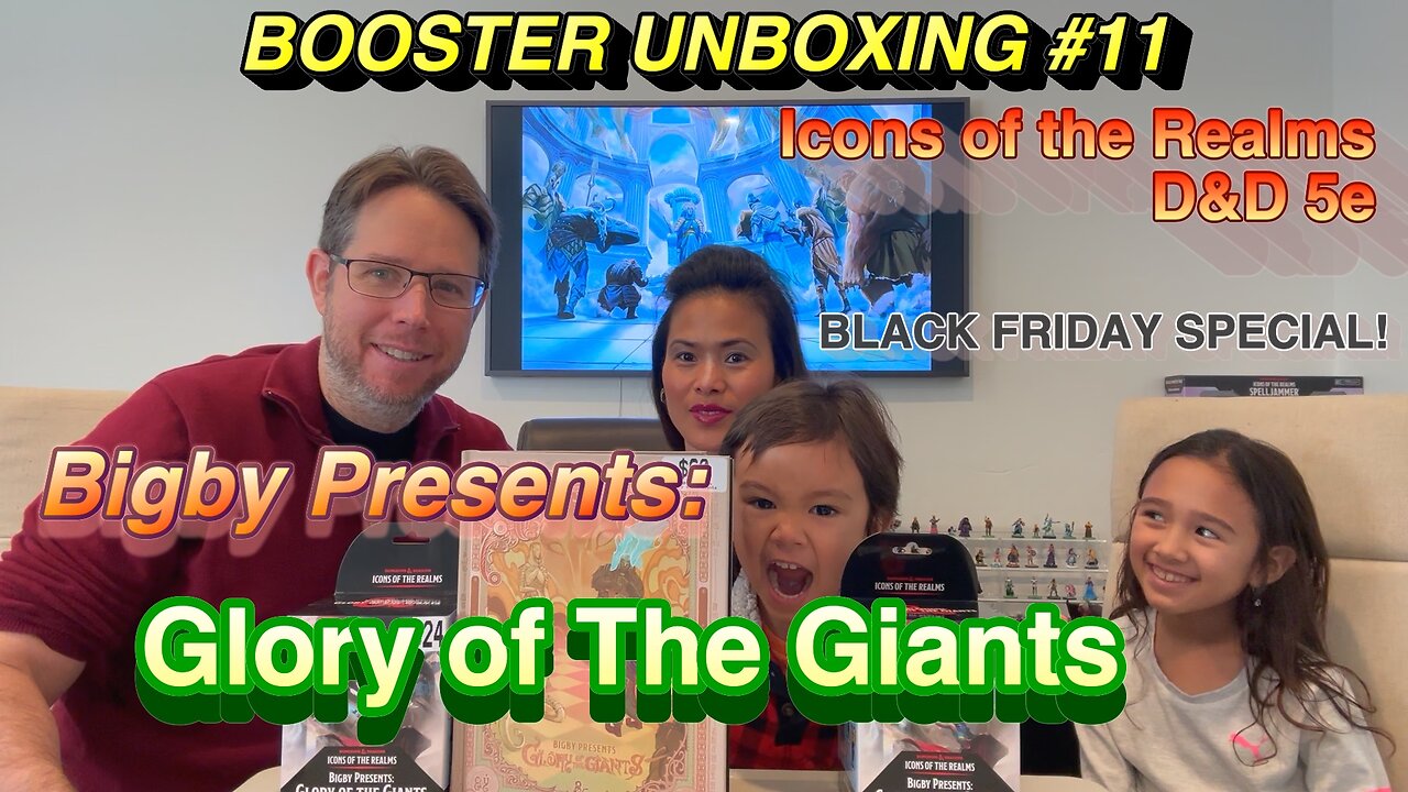 Bigby Presents: Glory of the Giants - Unboxing - D&D Icons of the Realms