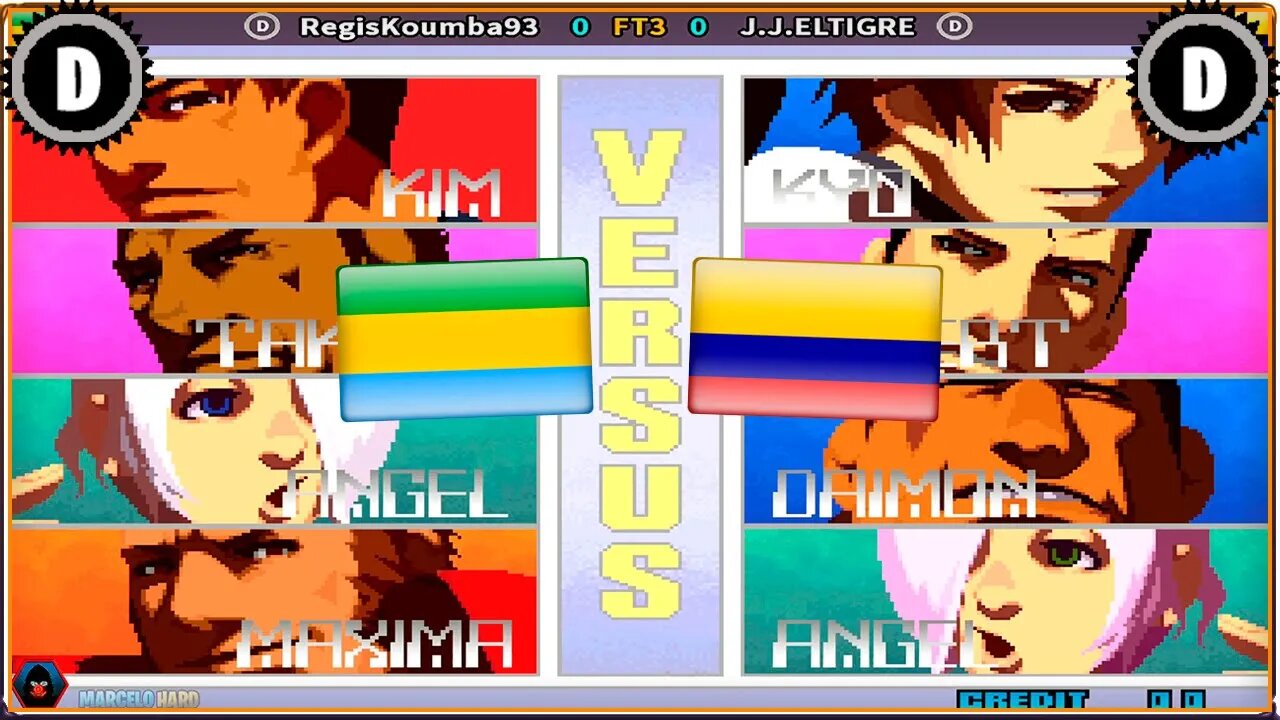 The King of Fighters 2001 (RegisKoumba93 Vs. J.J.ELTIGRE) [Gabon Vs. Colombia]