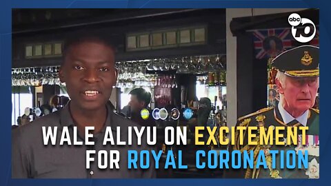 Anchor Wale Aliyu covers excitement for King Charles' Coronation