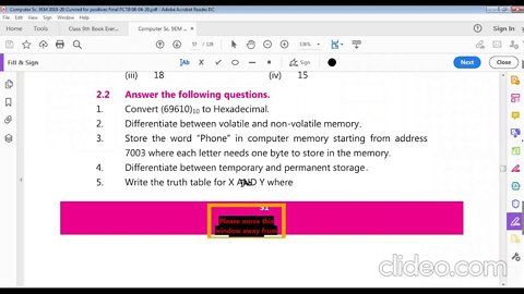 Class 9th | Computer | Lecture 3 | Chapter 2 Exercise