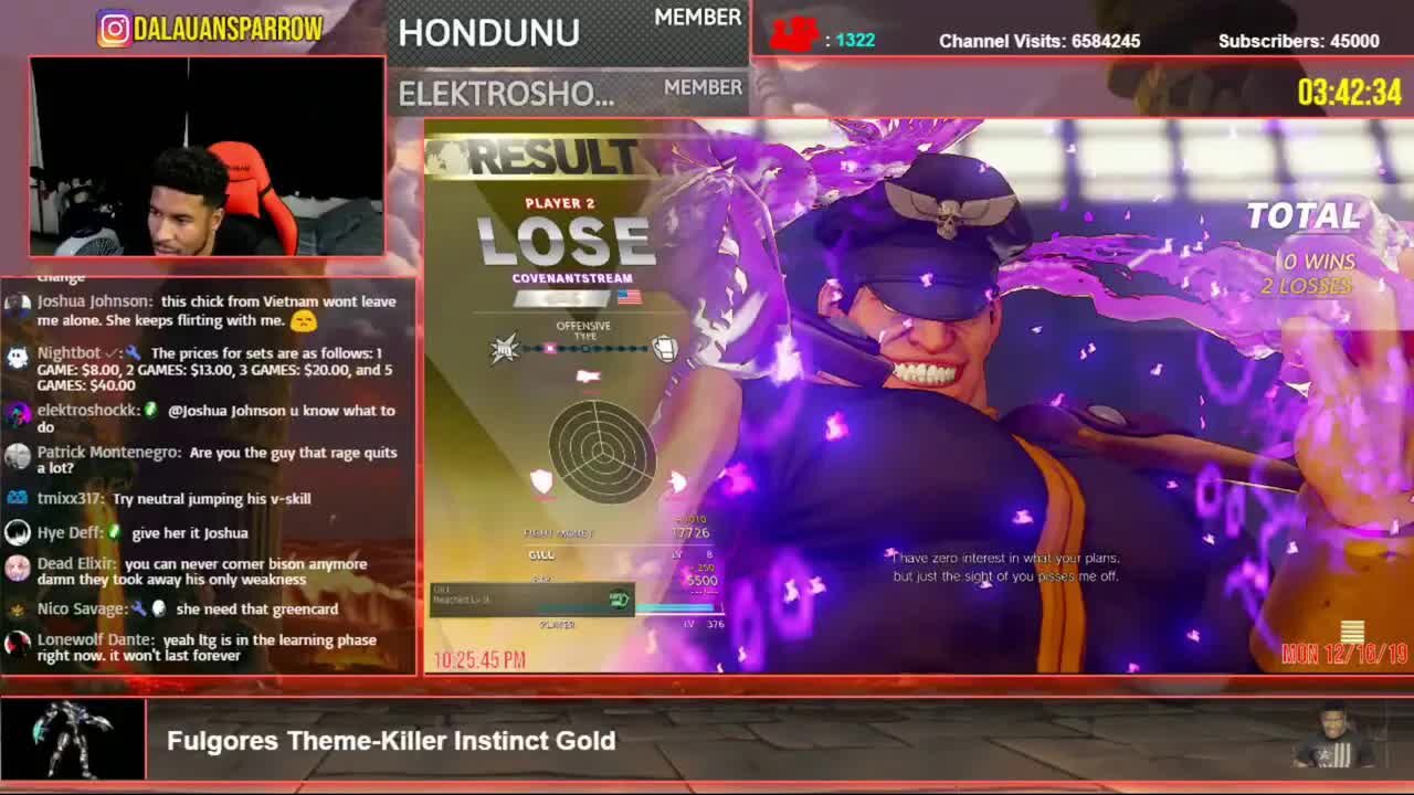 LTG regrets picking Gill after tasting Bison's godlike V Skill [LOWTIER STRINGS Reupload]