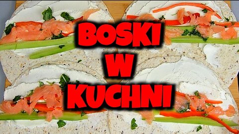 boski w kuchni, czyli niebo w gębie #1 - Tortilla z łososiem