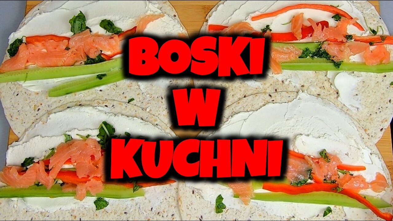 boski w kuchni, czyli niebo w gębie #1 - Tortilla z łososiem