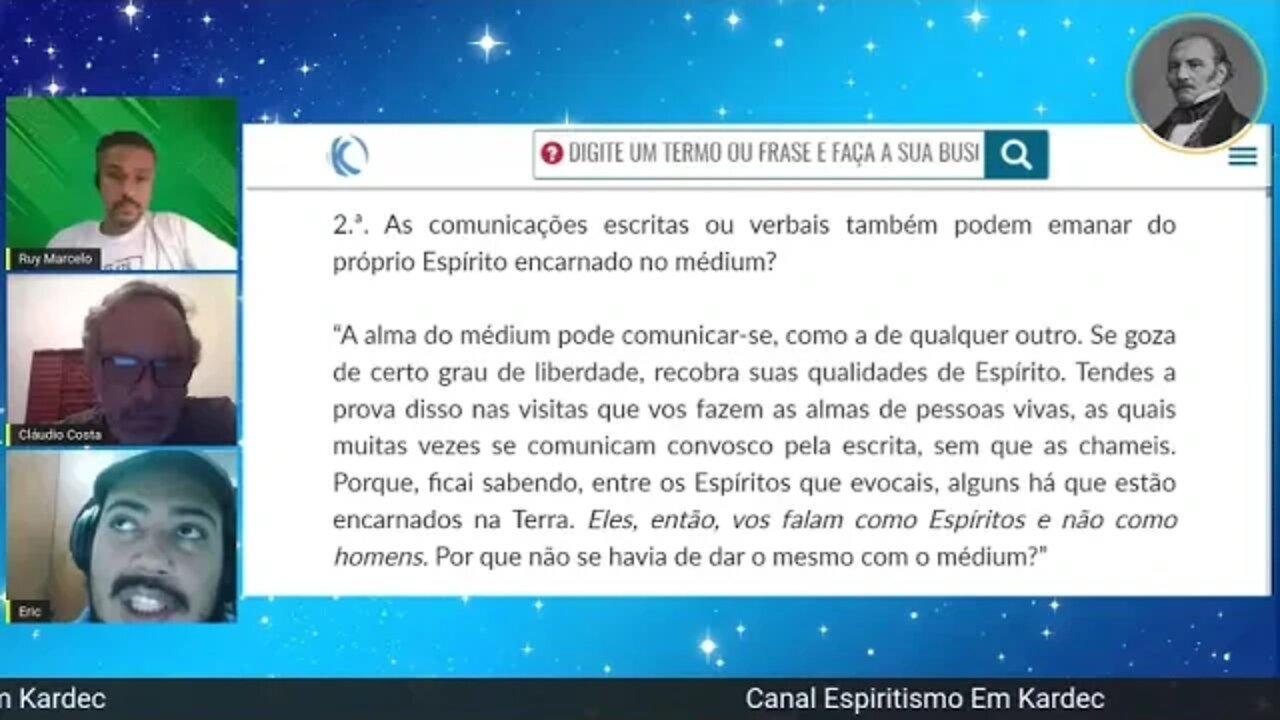 O Papel dos Médiuns nas Comunicações Espíritas - Cap. XIX - O Livro dos Médiuns