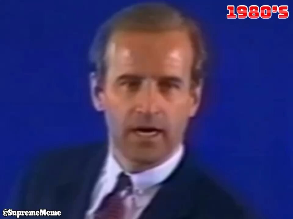 Five Decades Of Joe Biden In One Minute- 1980’s-2023