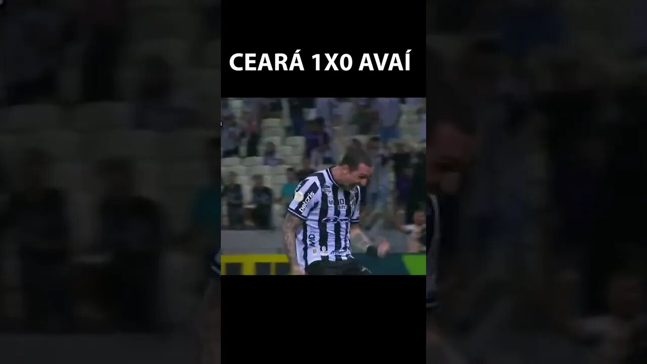 GOL DO VINA NA VITÓRIA DO CEARÁ CONTRA O AVAÍ #ceará