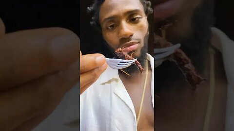 Eating A Fried Cricket For Dinner!