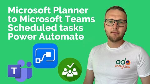 Power Automate Scheduled tasks