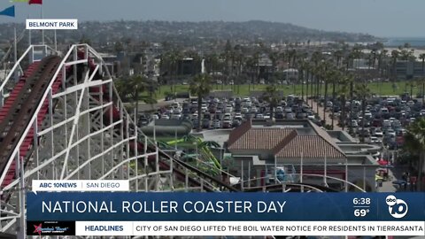 Celebrating National Roller Coaster Day in San Diego