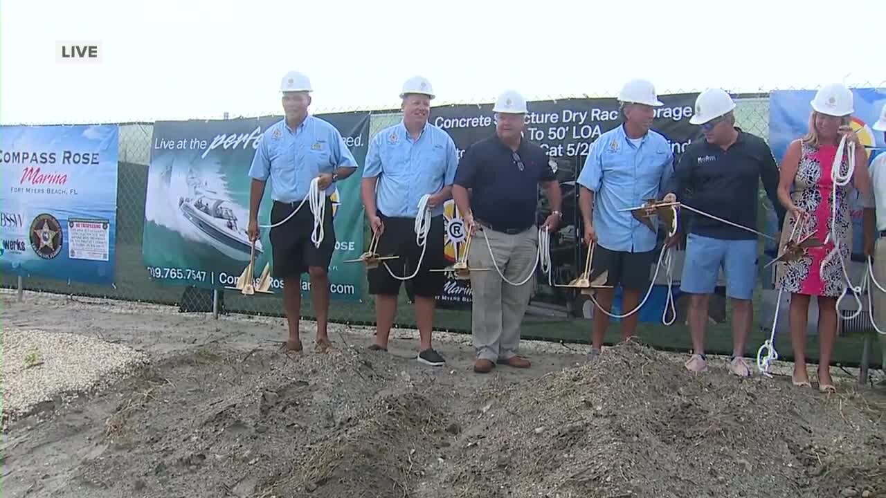 Compass Rose Marina breaks ground