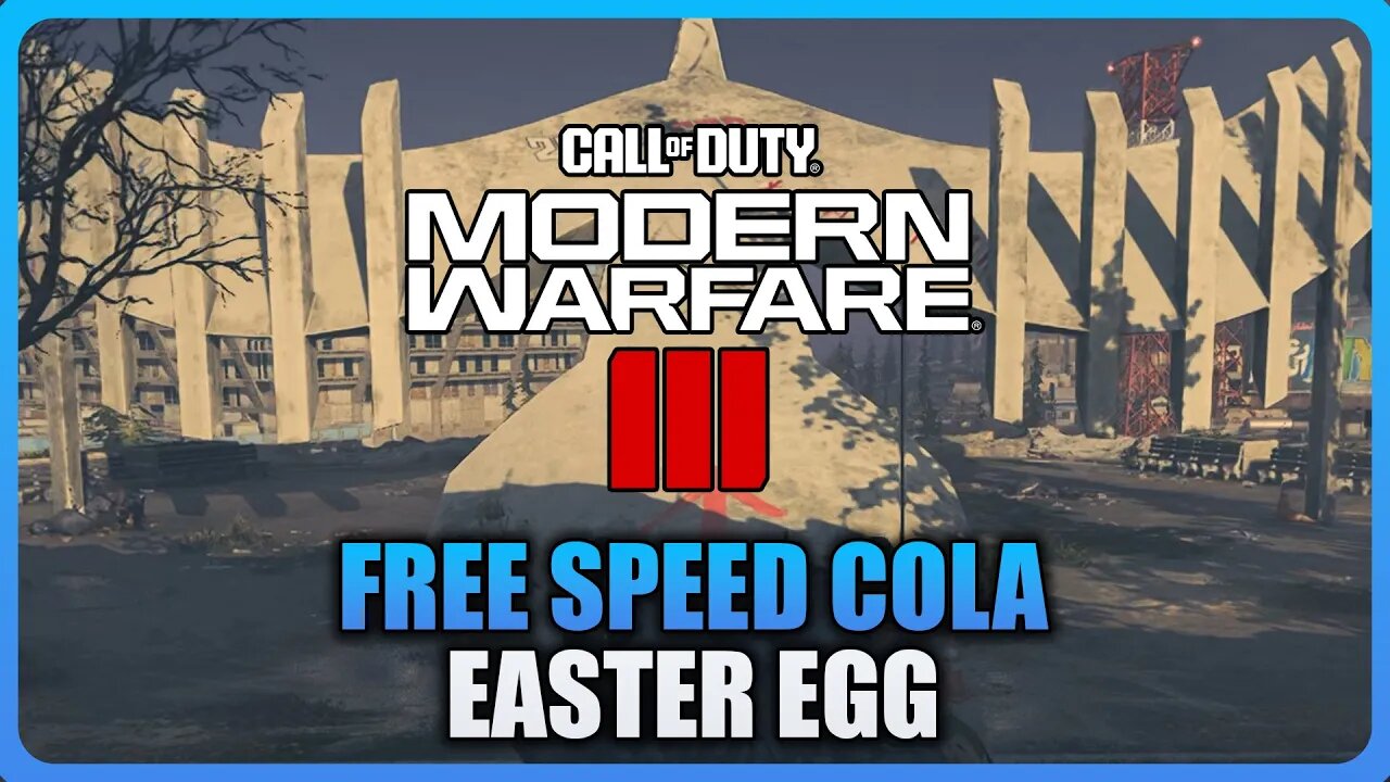 MW3 Zombies - Secret Free Speed Cola Easter Egg