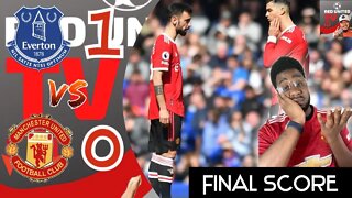 Man United Fan Reacts | Everton 1-0 Manchester United | EVERTON vs MANCHESTER UNITED