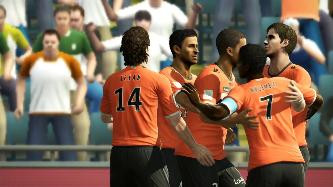 Pro Evolution Soccer 2013 - FC Lorient vs Olympique Lyonnais - 1440p No Commentary