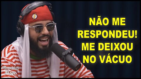 FELIPE NETO NÃO ACEITOU A BATALHA DE YOUTUBERS? | MOMENTOS FLOW