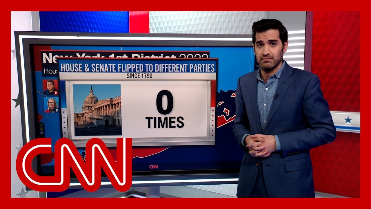'Never happened': Enten breaks down how a House and Senate flip would break historical records