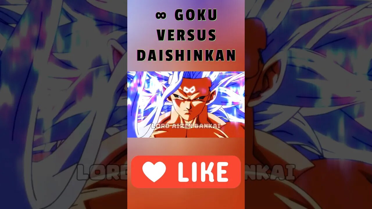INFINITY GOKU VERSUS DAISHINKAN PART 1