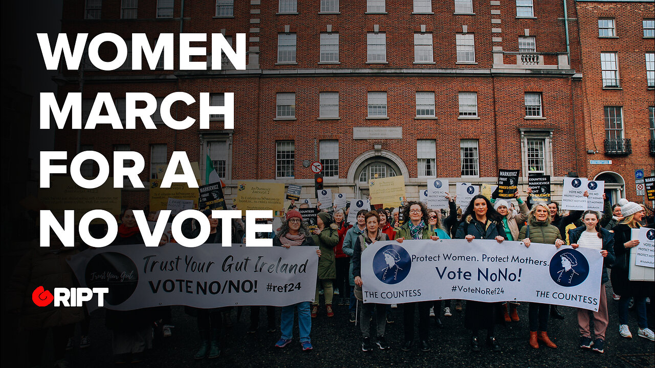 Women's March for a NO vote on Referendum