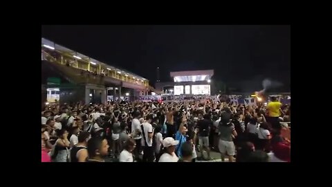 Torcida do Vasco parando Manaus