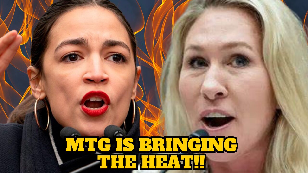 AOC Throws Hysterical Fit and MTG Responds with Pure 🔥🔥🔥