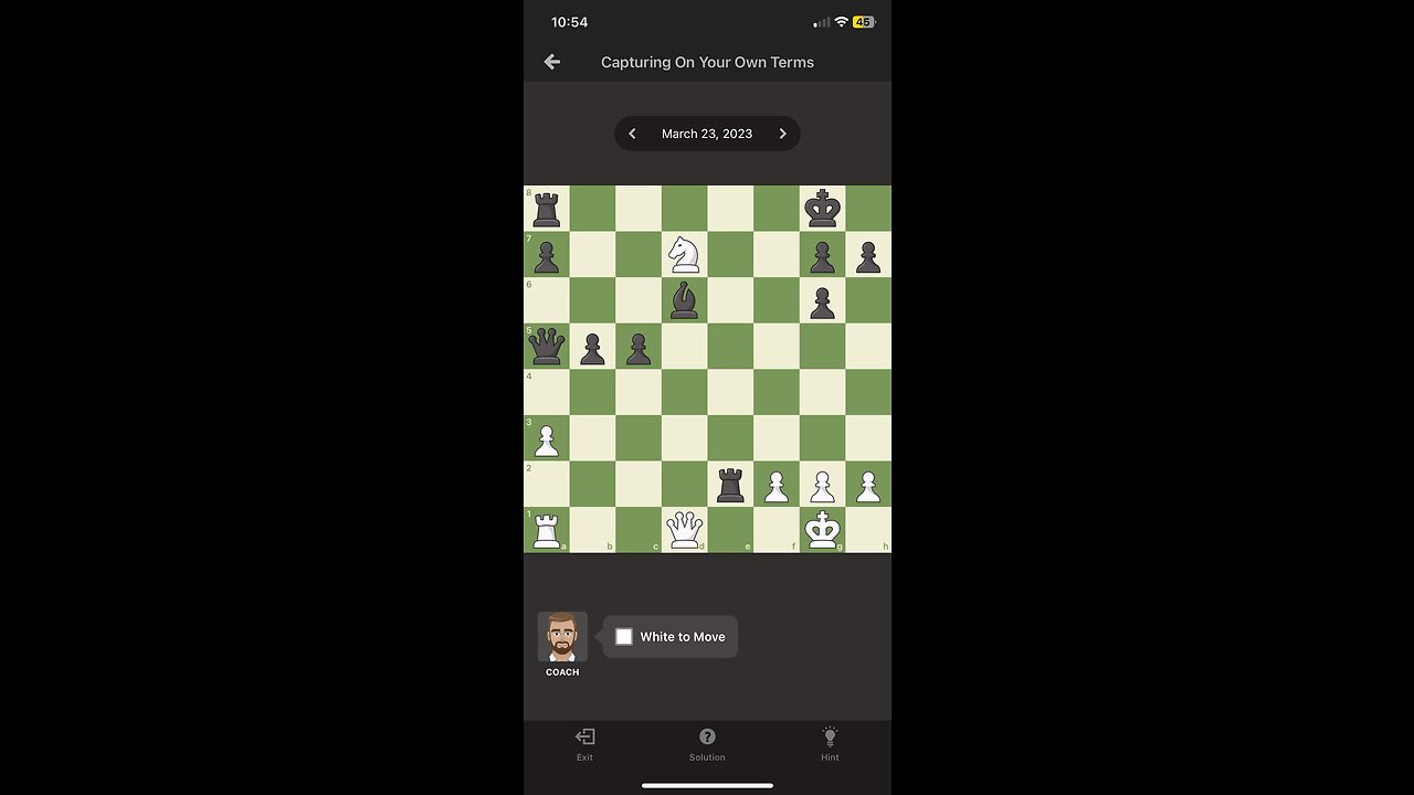 March-23-2023 Chess.com daily puzzle